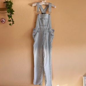 Hudson Jeans Denim Overalls in Light Beams